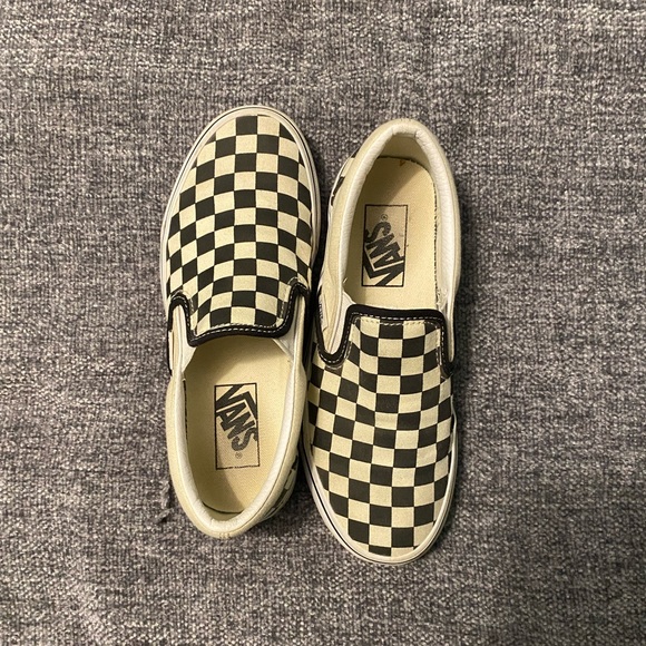 Checkerboard Vans - Picture 1 of 3